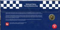 Image 2 for 2019 Set of Three National Police Remembrance Day PNC - Perth Stamp & Coin Show