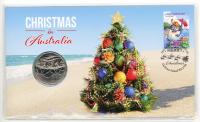Image 1 for 2021 Issue 18 Christmas in Australia PNC with Royal Australian Mint Fifty Cent