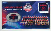 Image 1 for 2021 AFL Premiers - Melbourne Football Club-The Demons - Medallic PNC