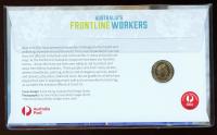 Image 2 for 2022  Australia's Frontline Workers PNC with RAM Coloured $2 Coin Perth Coin and Stamp Show Overprint - Only 300 Issued