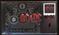 Image 1 for 2022 Issue 28A 20c AC DC Black Ice Limited Edition PNC - Mintage only 300