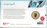 Image 3 for 2022 Issue 16 Budgerigars PNC with Perth Mint Coloured Budgerigar $1 Coin