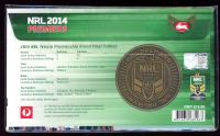 Image 2 for 2014 Rabbitohs Premiers Medallion PNC Limited Edition 0840 of 1500