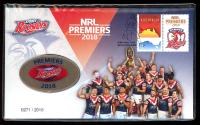 Image 1 for 2018 Sydney Roosters Premiers Medallion PNC Limited Edition 0271 of 2018
