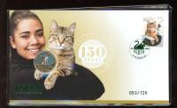 Image 1 for 2021 Perth Coin and Stamp Show RSPCA Cat PNC 29th October