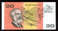 Image 2 for 1993 $20 Fraser-Evans AAA 004445 aUNC 