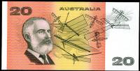 Image 2 for 1994 $20 Fraser-Evans Red Serials AA94 000524 UNC