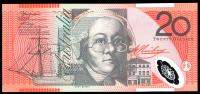 Image 2 for 2005  $20 Polymer AG05 968205 UNC
