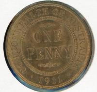 Image 1 for 1911 Australian Penny - Uncirculated Mint Red