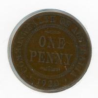 Image 1 for 1920 One Penny Dot Above Dot Below gF