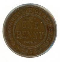 Image 1 for 1925 Australian Penny VF