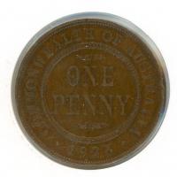 Image 1 for 1925 Australian Penny aVF (J)