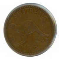 Image 1 for 1946 Australian One Penny  (X)