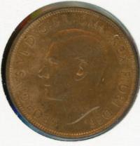 Image 2 for 1951 PL Australian One Penny - UNC