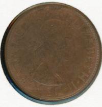 Image 2 for 1953 A. Australian One Penny - aUNC