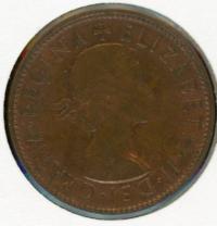 Image 2 for 1953 Australian One Penny - aUNC