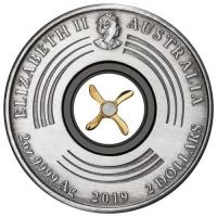 Image 3 for 2019 2oz Silver Coin - 100th Annivesary First Flight England to Australia