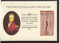 Image 1 for 1988 Holey Dollar & Dump 1.25 oz Silver