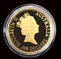 Image 4 for 1992 The Australian Nugget 2oz Gold Proof Coin