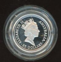 Image 5 for 1992 3 Coin Precious Metal Proof Set 1oz Silver Quarter oz Gold and Quarter oz Platinum