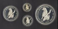 Image 1 for 1994 Kilo Kookaburra Four Coin Proof Set - 1kg, 10oz, 2oz, & 1oz