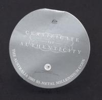 Image 4 for 2001 Australian Bi-Metal Millenium Coin