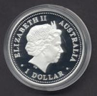 Image 3 for 2001 Australian Millennium 1oz Coloured Silver Proof