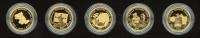 Image 2 for 2001 - 2005 Australian Prospectors 5 Coin Gold Proof Set