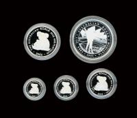 Image 3 for 2003 Platinum Koala 5 Coin Proof Set 1.9oz