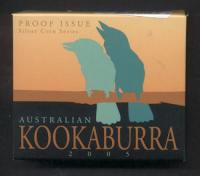 Image 1 for 2005 Australian Half oz Coloured Square Kookaburra Proof