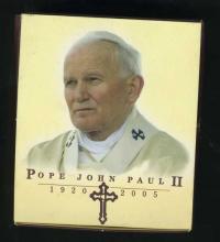 Image 1 for 2005 Pope John Paul II Coloured 1oz Silver Proof Coin