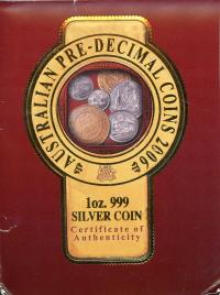 Image 4 for 2006 Australian PreDecimal 1oz Silver Locket Coin