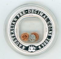 Image 2 for 2006 Australian PreDecimal 1oz Silver Locket Coin