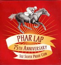 Image 1 for 2007 Phar Lap 75th Anniversary 1oz Silver Proof