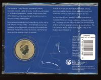 Image 2 for 2009 Celebrate Australia Coloured Uncirculated $1 Coin -Australian Capital Territory