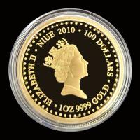 Image 3 for 2010 NIUE NED KELLY 1oz Gold Proof Coin
