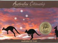 Image 1 for 2010 Australian Citizenship Uncirculated Dollar