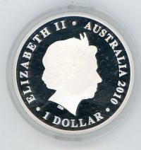 Image 3 for 2010 Centenary of Australian Coinage 1oz Coloured Silver Proof
