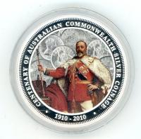 Image 2 for 2010 Centenary of Australian Coinage 1oz Coloured Silver Proof