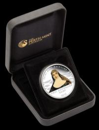 Image 2 for 2010 Mary Mackillop Coloured 1oz Silver Proof Coin