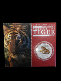 Image 3 for 2010 Australian 1oz Coloured Year of the Tiger