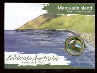 Image 5 for 2011 Celebrate Australia Set of 5 Coloured $1 Coins in Album