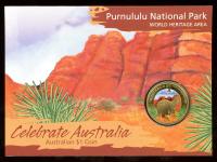 Image 4 for 2011 Celebrate Australia Set of 5 Coloured $1 Coins in Album