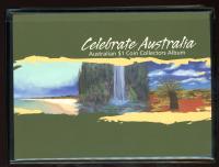 Image 2 for 2011 Celebrate Australia Set of 5 Coloured $1 Coins in Album