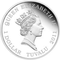 Image 3 for 2011 Tuvalu Coloured 1oz Silver Proof Ships That Changed the World - Golden Hind