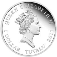 Image 3 for 2011 Tuvalu Coloured 1oz Silver Proof Ships That Changed the world - Santa Maria