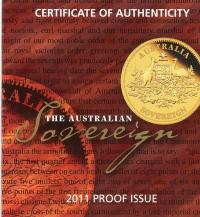 Image 4 for 2011 Australian Perth Mint Proof Gold Sovereign