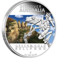 Image 6 for 2012 Discover Australia 5 x 1oz Coloured Silver Proof Set