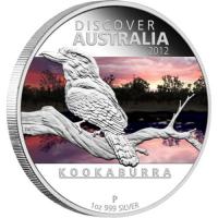 Image 3 for 2012 Discover Australia 5 x 1oz Coloured Silver Proof Set