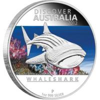Image 4 for 2012 Discover Australia 5 x 1oz Coloured Silver Proof Set